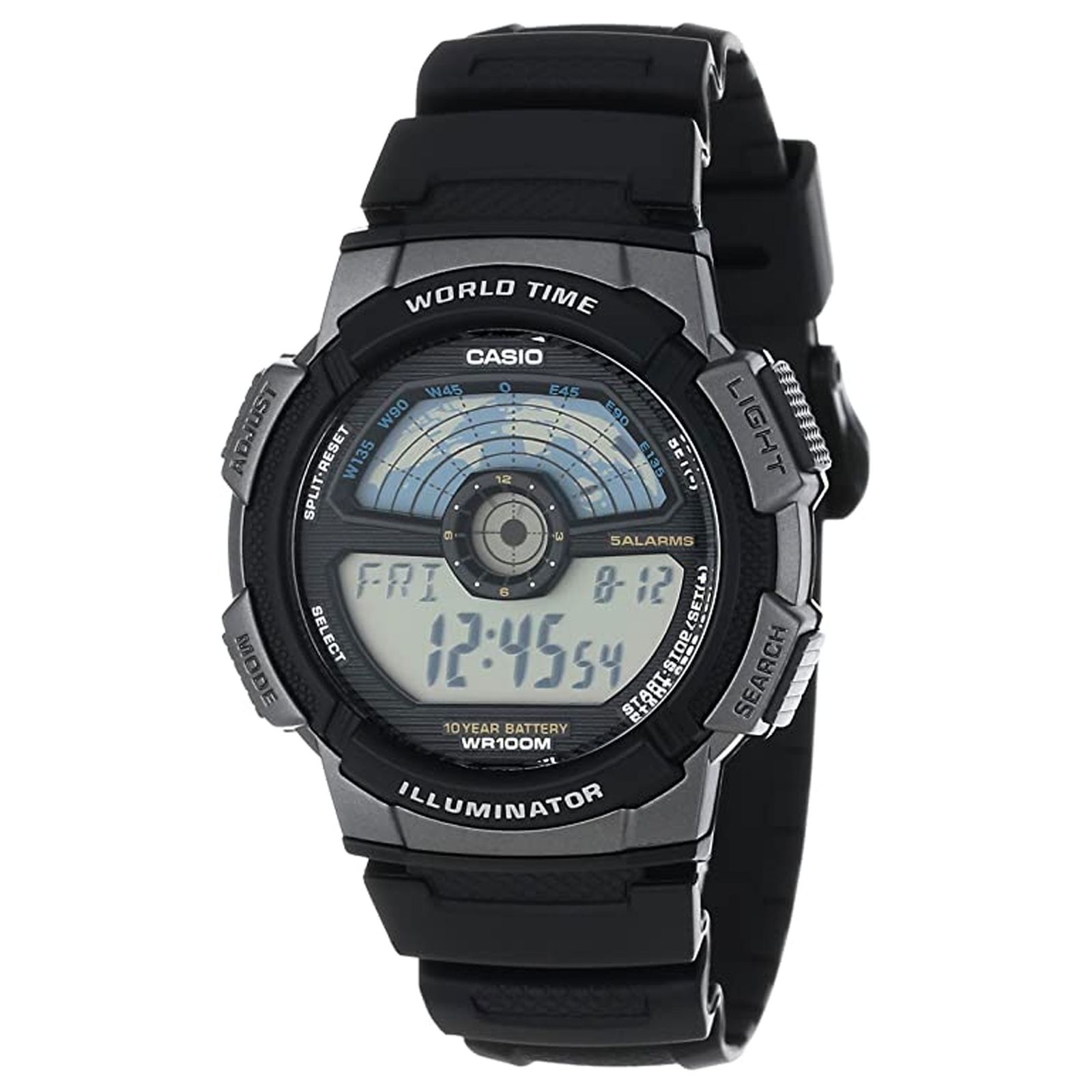 ساعت مچی دیجیتال مردانه کاسیو مدل AE-1100W-1A -  - 2