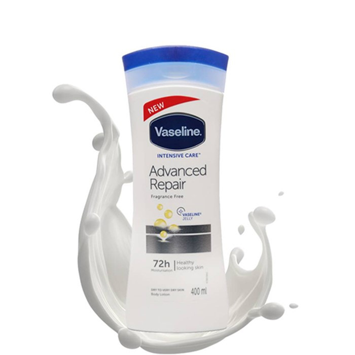 لوسیون بدن وازلین مدل Advanced Repair کد sh-2021 حجم 400 میلی لیتر