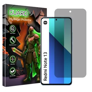 Guard Tough model privacy screen protector suitable for Xiaomi Redmi Note 13 4G mobile phone 