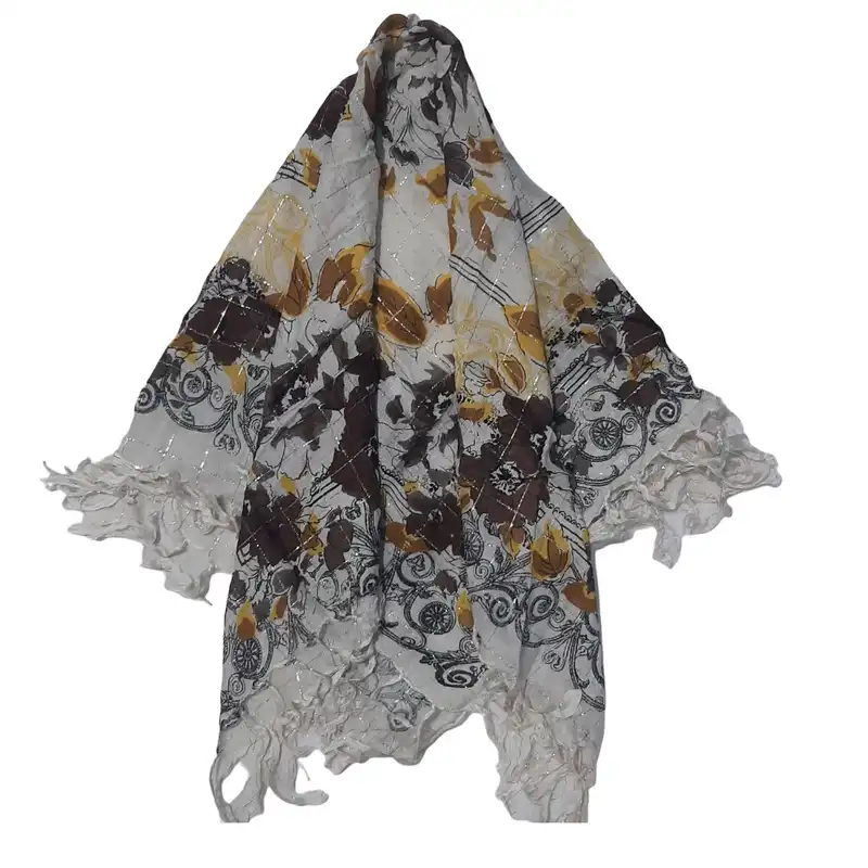 روسری دخترانه مدل گل کد 001