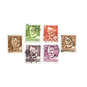 تمبر یادگاری مدل تاریخی دانمارک کد DS4840 مجموعه 6 عددی