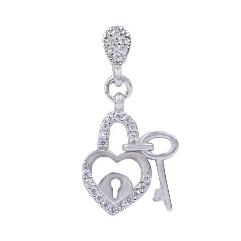 آویز گردنبند نقره زنانه جی تی ای مدل G_193