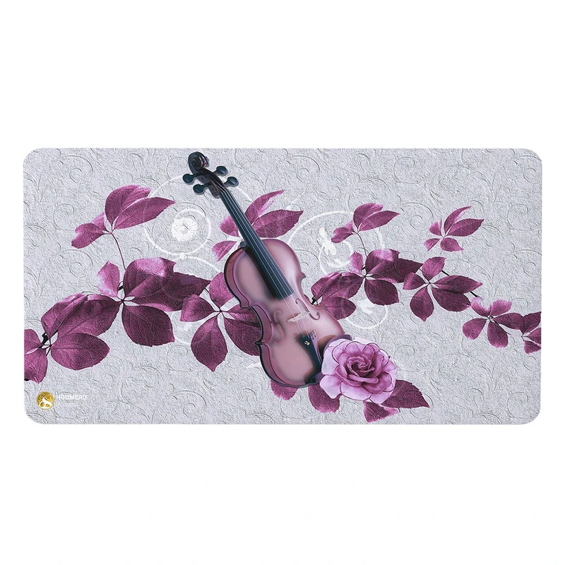 ماوس پد هومرو مدل MX758 طرح گیتار و گل و برگ