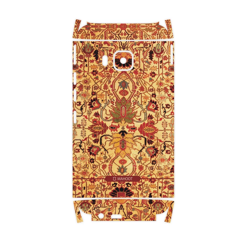 برچسب پوششی ماهوت مدل Persian-Carpet-Yellow-FullSkin مناسب برای گوشی موبایل اچ تی سی One M9