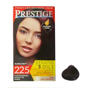 کیت رنگ مو پرستیژ شماره 225 حجم 50 میلی لیتر رنگ شرابی