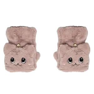 دستکش زنانه مدل پولیشی طرح گربه ملوس کد 915002619