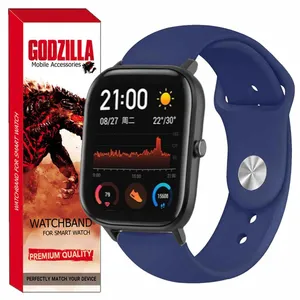 بند گودزیلا مدل SILICONE مناسب برای ساعت هوشمند هایلو Watch 2 Pro