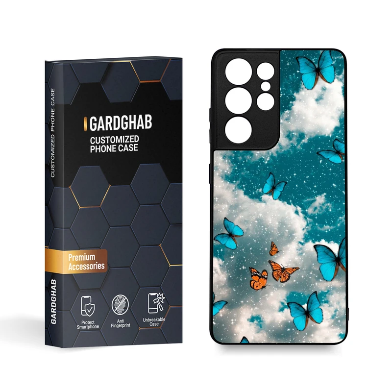 کاور گارد قاب مدل دخترانه مناسب برای گوشی موبایل سامسونگ Galaxy S21 Ultra / S30 Ultra