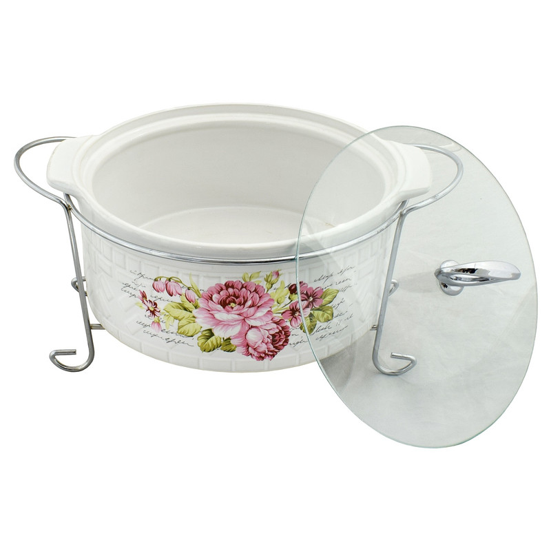 ظرف سرو دالتون مدل گلدار کد 3323