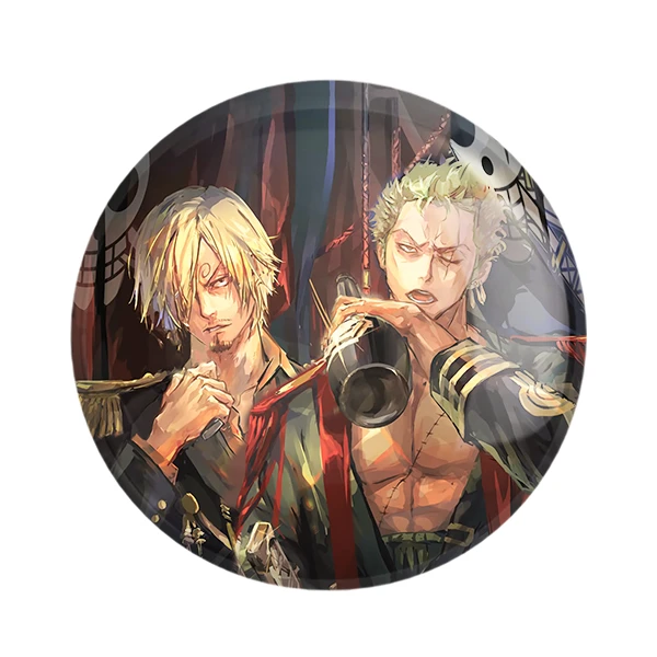 پیکسل خندالو مدل زورو و سانجی انیمه وان پیس One Piece کد 11432