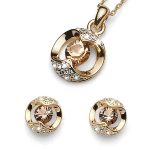 نیم ست الیور وبر مدل 99409351G Taken gold lt col topaz