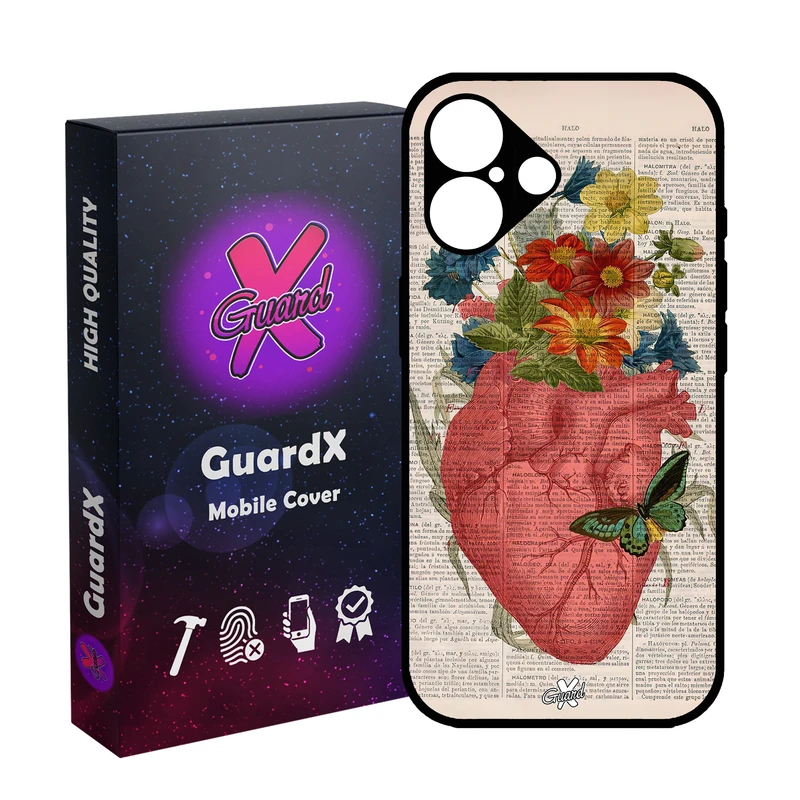کاور گارد ایکس طرح قلب مدل 10505 مناسب برای گوشی موبایل اپل iPhone 16