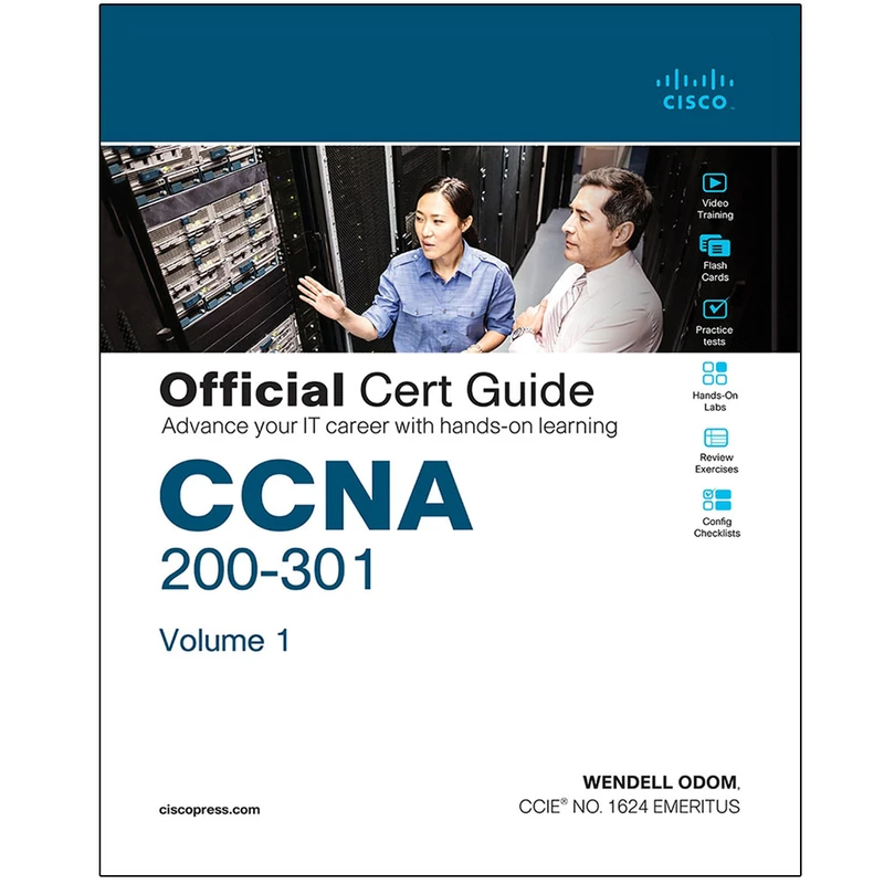 کتاب CCNA 200-301 Volume 1 Official Cert Guide اثر WENDELL ODOM انتشارات رایان کاویان