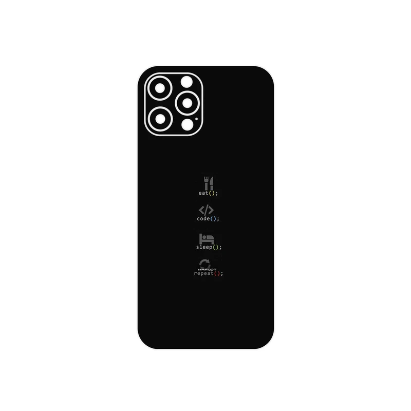 برچسب پوششی ماهوت مدل Programming 2 مناسب برای گوشی موبایل اپل iPhone 12 Pro Max