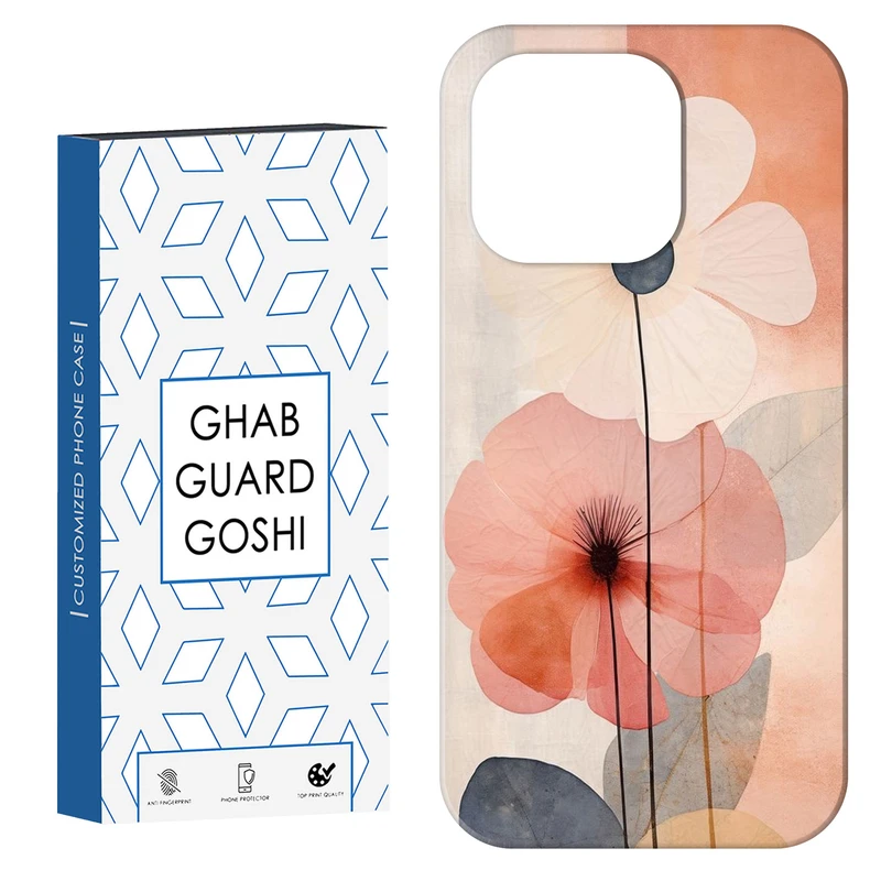 کاور قاب گارد گوشی طرح گل کد Dimo-165 مناسب برای گوشی موبایل اپل IPHONE 15 PRO