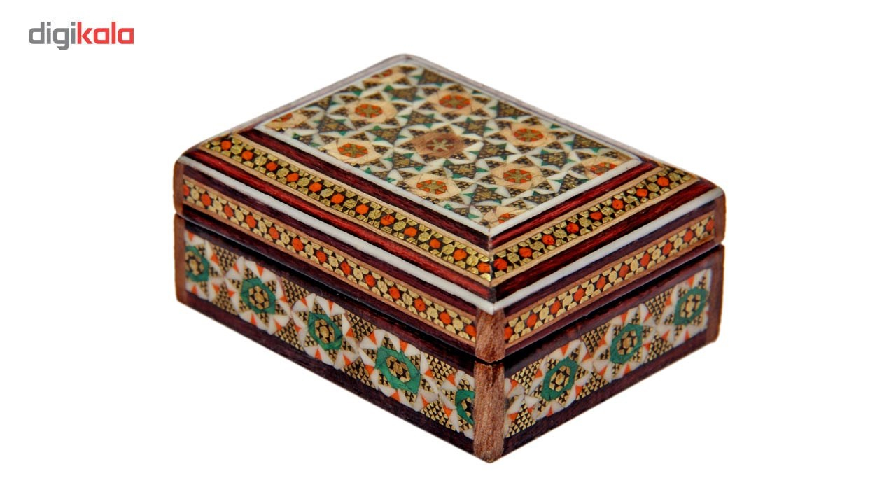 جعبه سکه خاتم کاری مارکت لند کد Mkh101