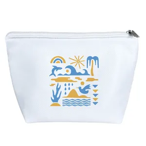 کیف لوازم آرایش دخترانه خندالو مدل تم دریا کد 8746