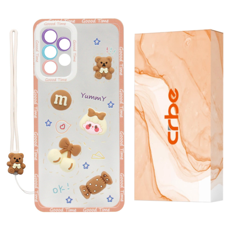 کاور کربی مدل Biscuit2 مناسب برای گوشی موبایل سامسونگ Galaxy A32 5G / A13 4G / M32 5G به همراه بند