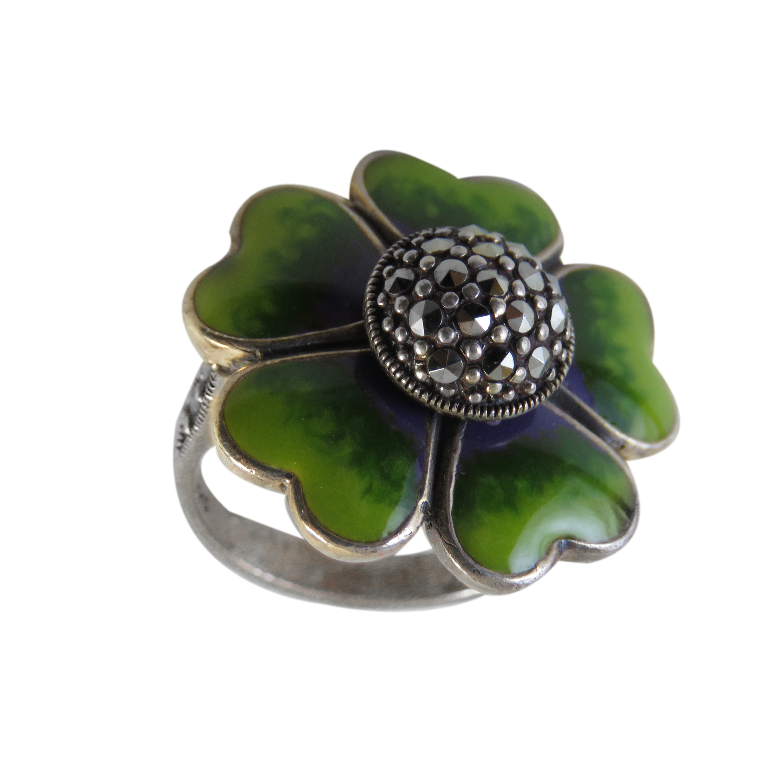 انگشتر نقره زنانه کد 2736