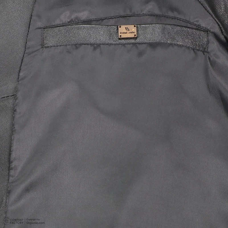 عکس شماره 8 : پافر مردانه چرم مشهد مدل w0518-001