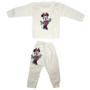 ست تی شرت و شلوار نوزادی مدل میکی موس