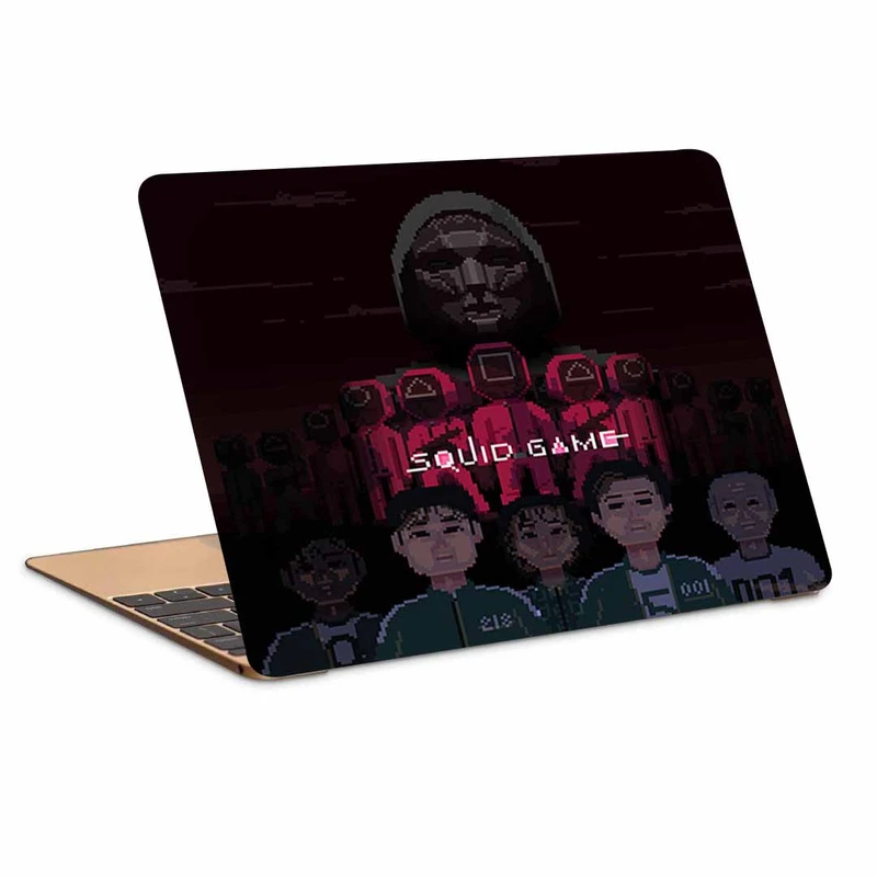 استیکر لپ تاپ طرح Squid Game کد N-606 مناسب برای لپ تاپ 15.6 اینچ