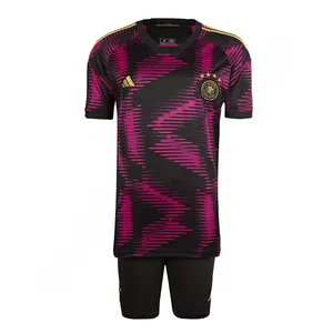 ست تی شرت و شلوارک ورزشی مردانه مدل فوتبال دوم آلمان NK-7001