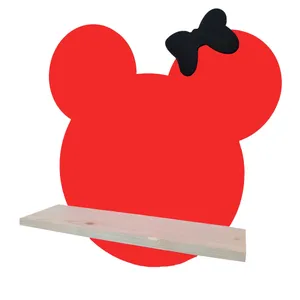 شلف دیواری اتاق کودک مدل میکی موس کد 03