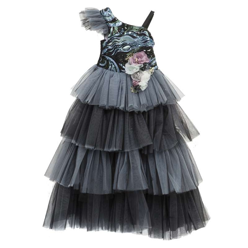 پیراهن دخترانه مدل Princess Style کد 370