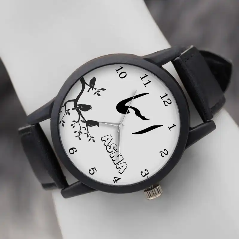 ساعت مچی عقربه ای زنانه طرح اسما کد LF3080