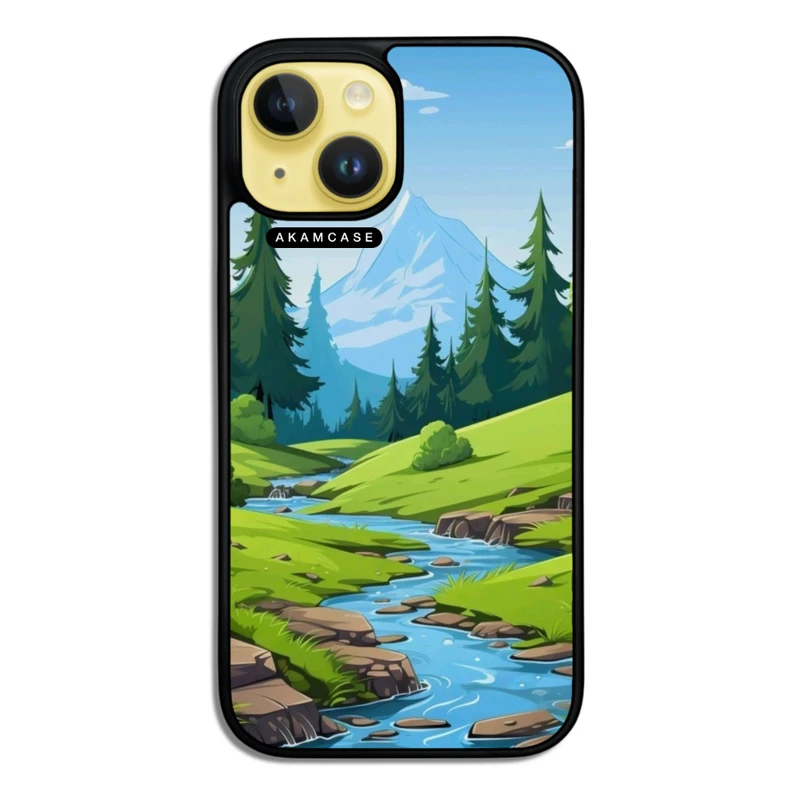 کاور آکام مدل AMC-WA15-NATURE-19 مناسب برای گوشی موبایل اپل iPhone 15