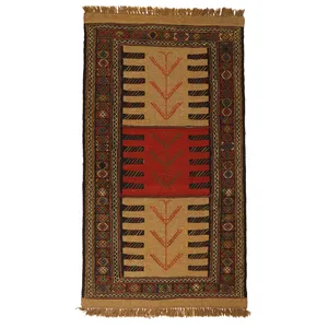 گلیم دستبافت دومتری کد 140404