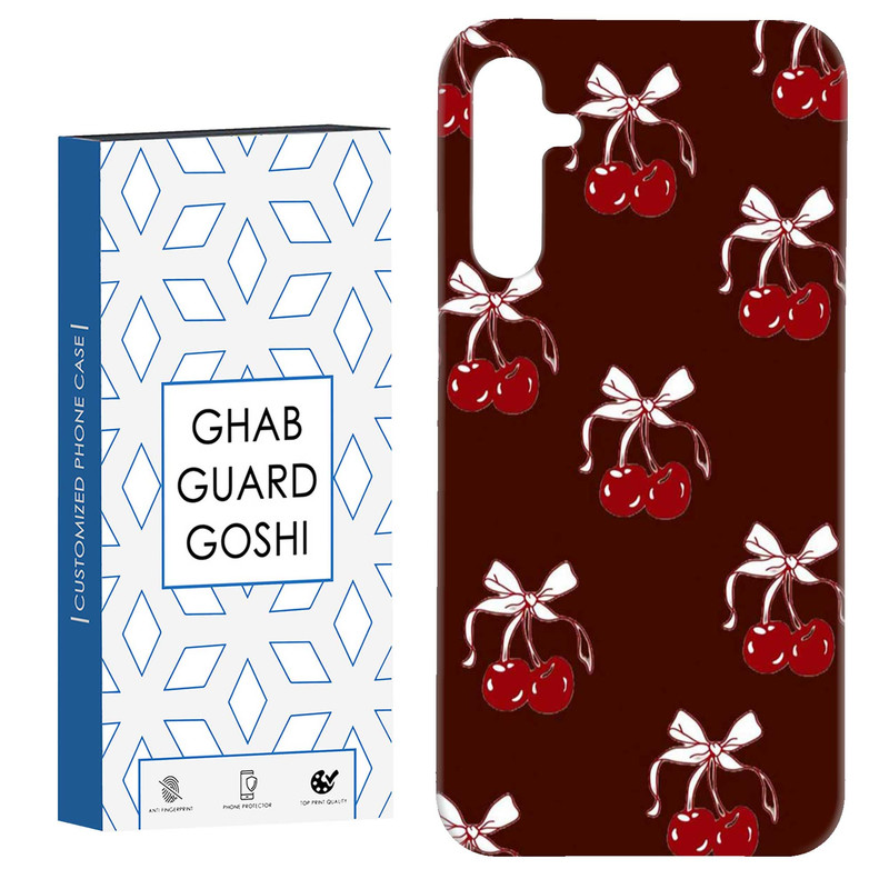 کاور قاب گارد گوشی طرح پاپیون و گیلاس کد Dimo-948 مناسب برای گوشی موبایل سامسونگ Galaxy A14