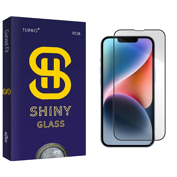 محافظ صفحه نمایش شیشه ای آتوچبو مدل Shiny مناسب برای گوشی موبایل اپل iPhone 14 plus