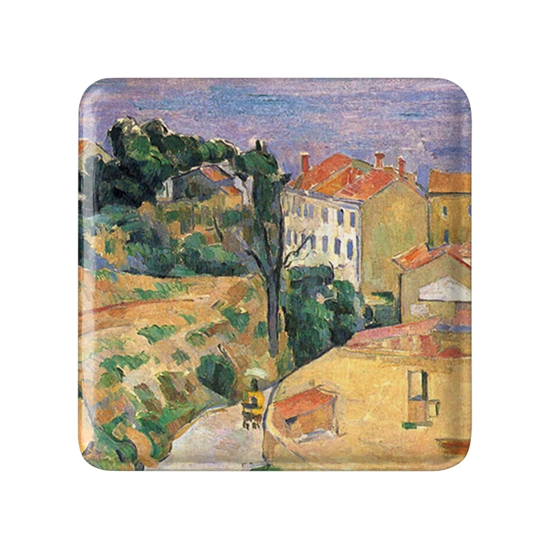 پیکسل خندالو طرح پل سزان مدل مربعی کد 36841