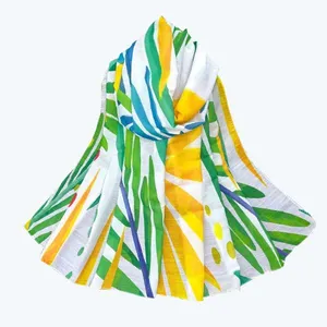 شال زنانه مدل نخی منگوله دار جدید کد 47895