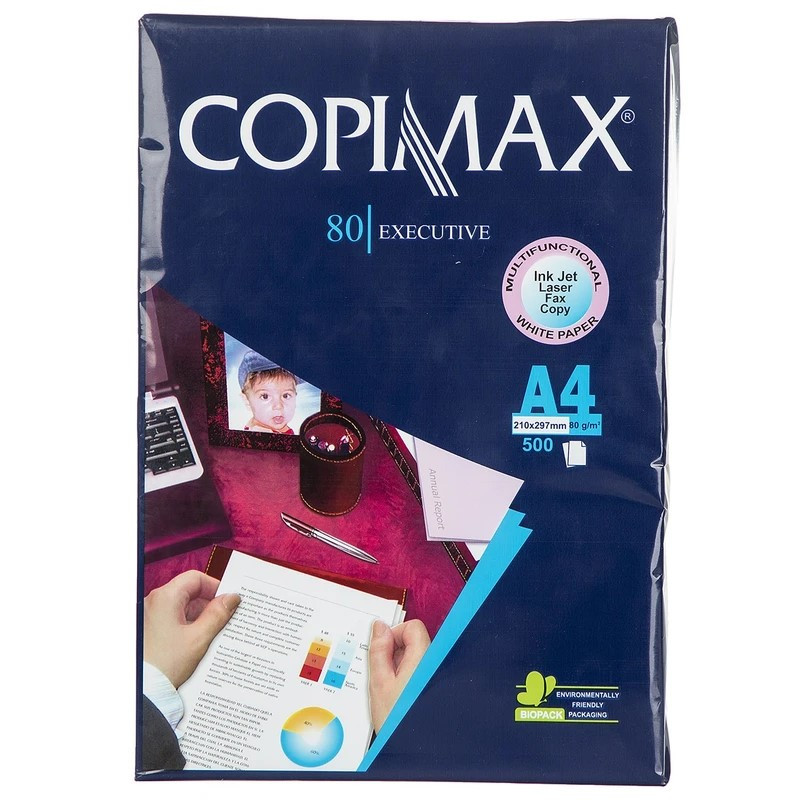 کاغذ چاپی A4 کپی مکس مدل Executive بسته 500 عددی