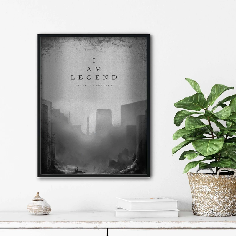 تابلو آتریسا طرح پوستر فیلم legend مدل ATm401