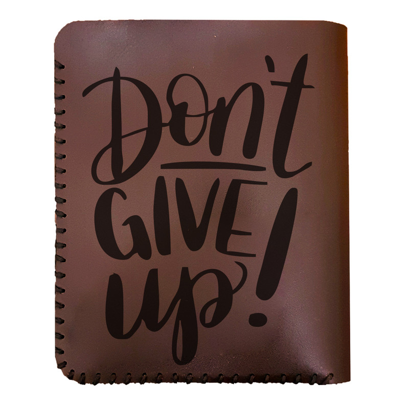 کیف پول مردانه طرح Dont give up کد 9034