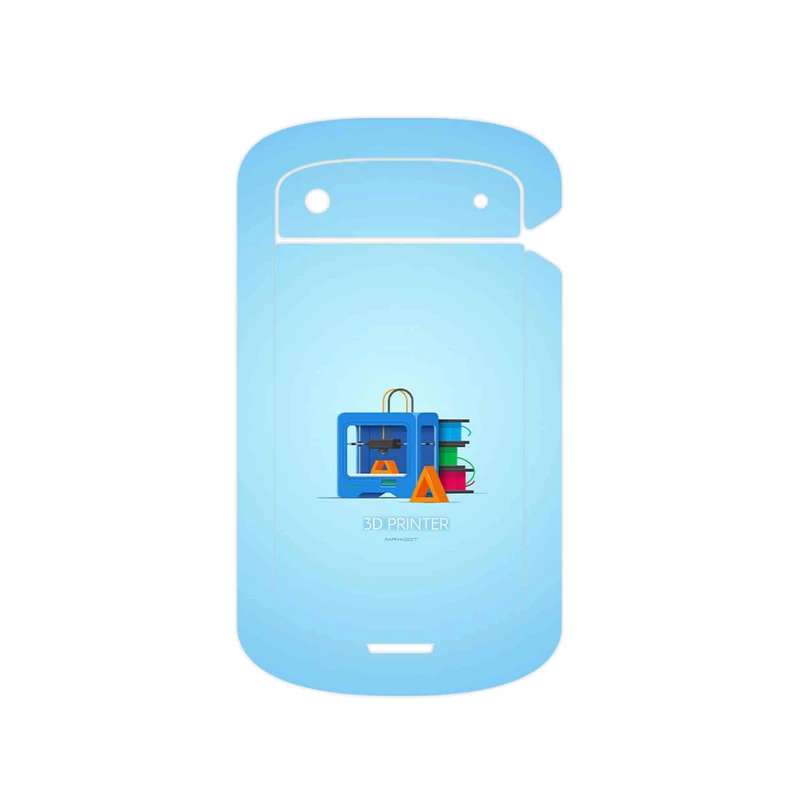 برچسب پوششی ماهوت مدل 3D Printer مناسب برای گوشی موبایل بلک بری Bold Touch 9900
