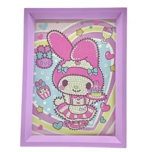 بازی آموزشی ناب سل مدل تابلو نقاشی الماسی ملودی MELODY NAAB002 