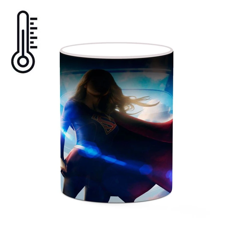 ماگ حرارتی کاکتی مدل سوپرگیرل Supergirl کد mgh39961