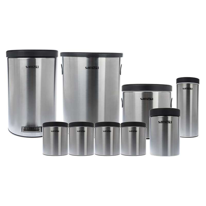 سرویس جهیزیه عروس 9 پارچه سام ست مدل 1-6070