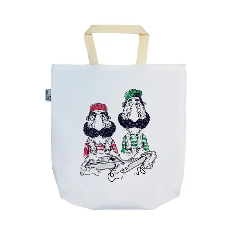 ساک خرید ترمه طراحان ایده مدل سیبیلوها کد cfp1518