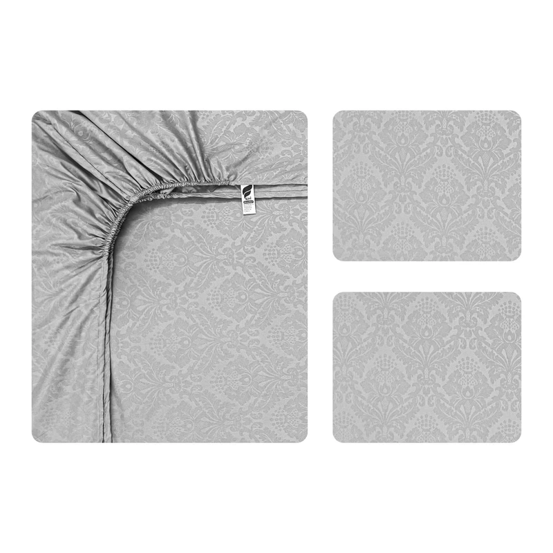 سرویس ملحفه 2 نفر 3 تکه آدنو مدل Fade کد BC02