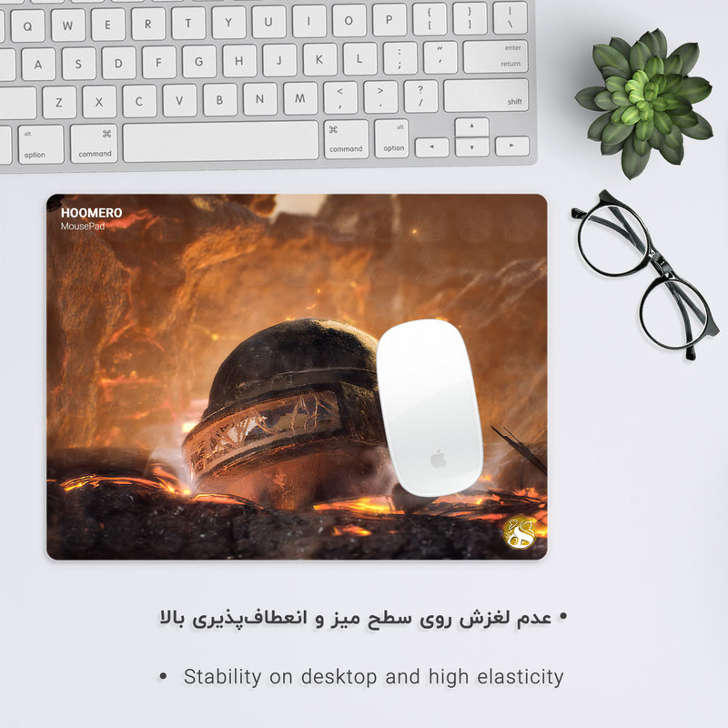 ماوس پد هومرو طرح بازی پابجی مدل A1561 2