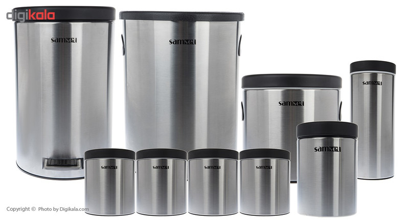 سرویس جهیزیه عروس 9 پارچه سام ست مدل 1-6070