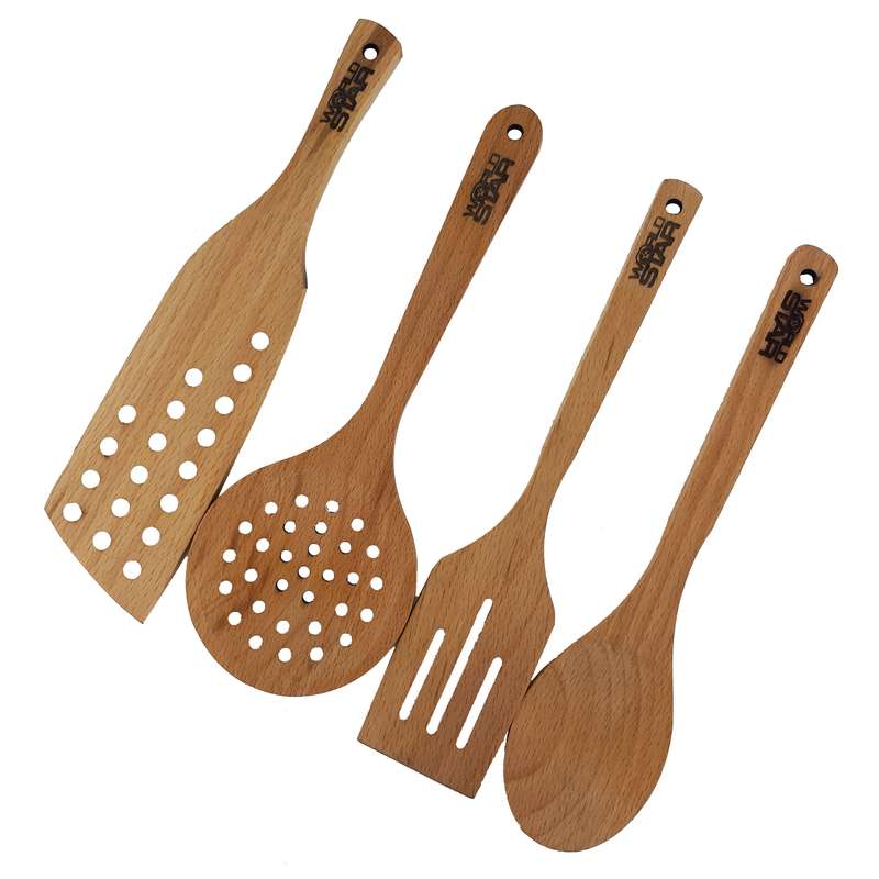 سرویس کفگیر و قاشق 4 پارچه وورداستار مدل A46 سرویس کفگیر و قاشق 4 پارچه وورداستار مدل A46