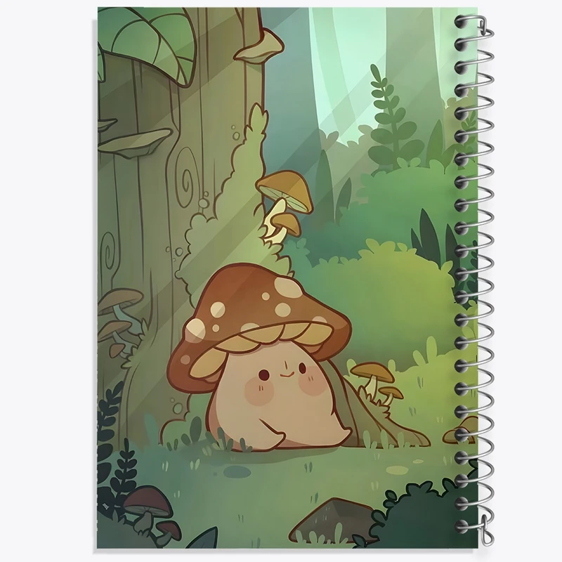 دفتر شطرنجی 50 برگ خندالو مدل قارچ کد F1362