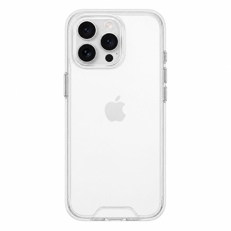 کاور اسپیس طرح شفاف مناسب برای گوشی موبایل اپل iPhone 16 Pro